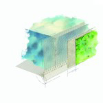 Primo Color Tropfkantenprofil mit Gewebe PVC