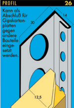 Primo Color AbschluÃŸprofil 26