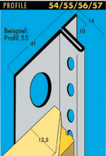 Primo Color Schattenfugenprofil 56